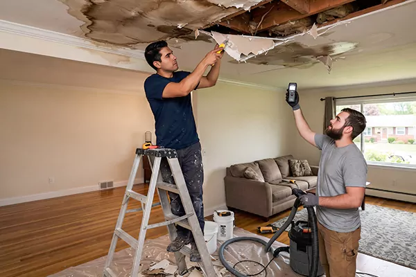Ceiling Water Damage Restoration Colleyville