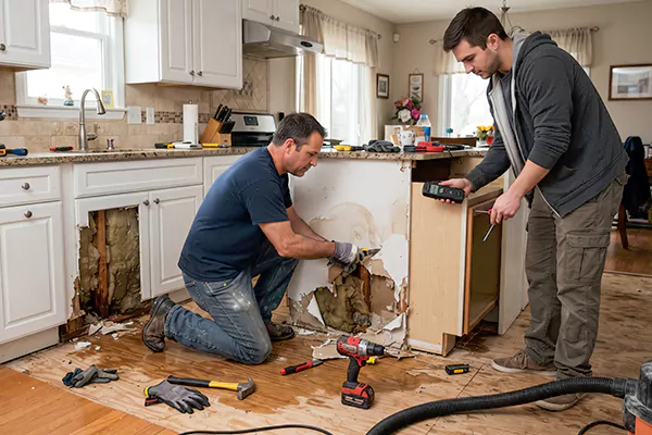 Kitchen Water Damage Repair Colleyville