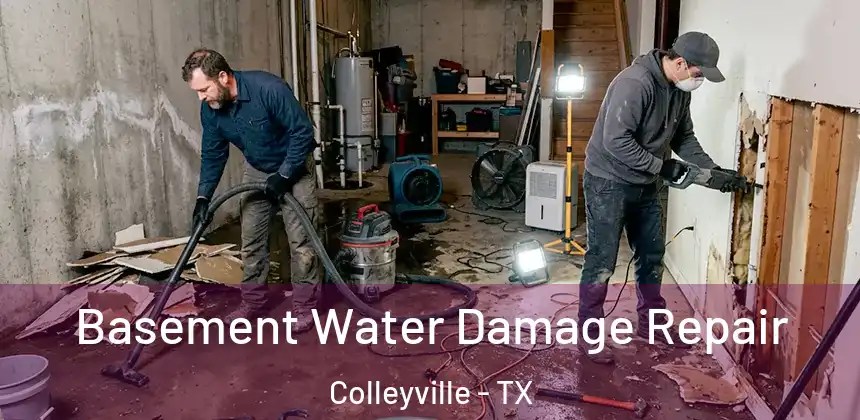  Basement Water Damage Repair Colleyville - TX