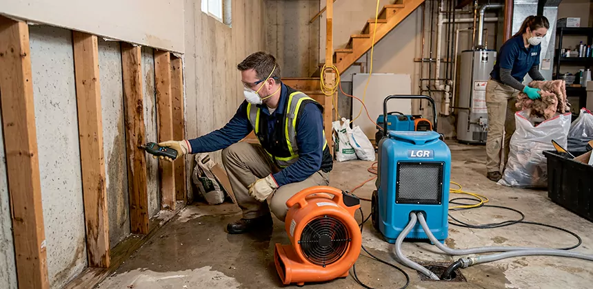 Basement Restoration After Water Damage in Colleyville