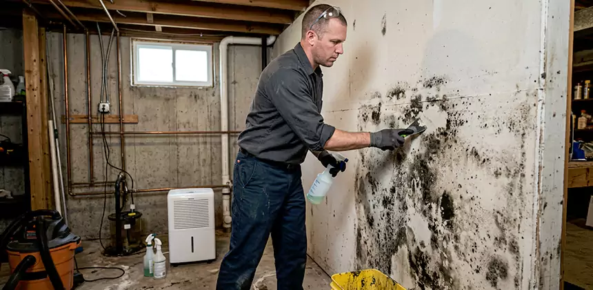Black Mold Removal From Walls in Colleyville