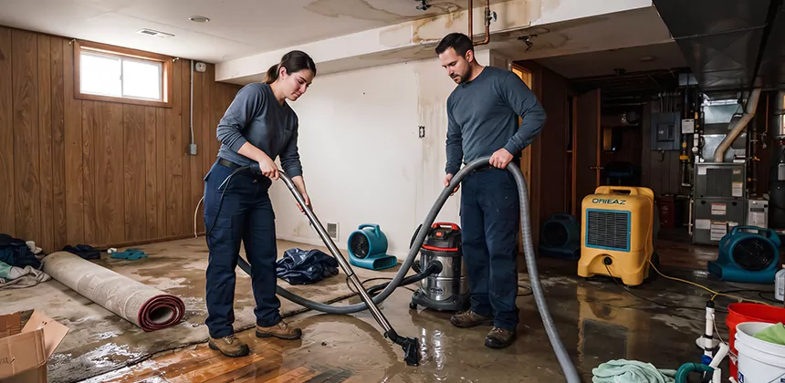 Frozen Pipe Burst Cleanup in Colleyville