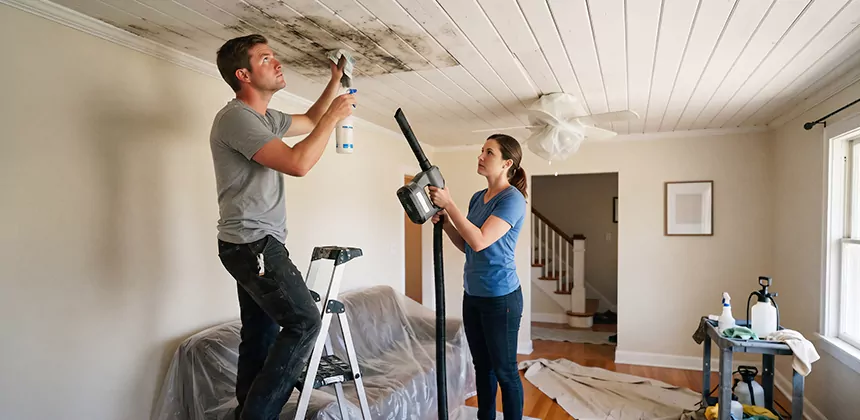 Ceiling Mold Treatment in Colleyville