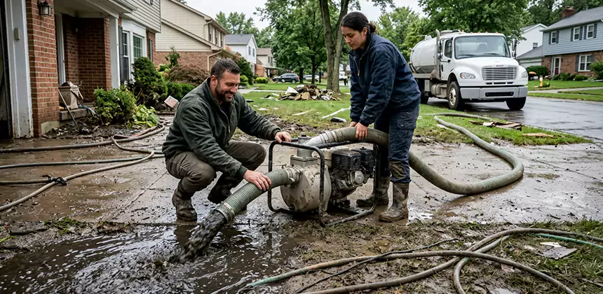 Sewage and Flood Water Removal in Colleyville