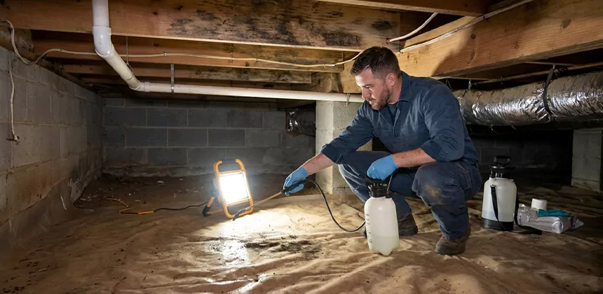 Crawl Space Mold Treatment in Colleyville