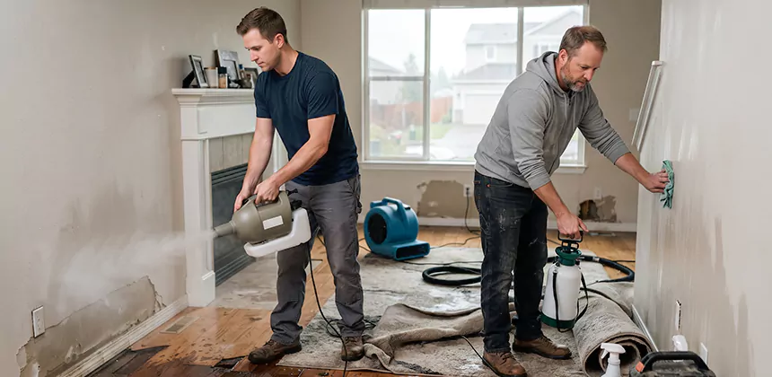 Post-Flood Sanitizing and Deodorizing in Colleyville