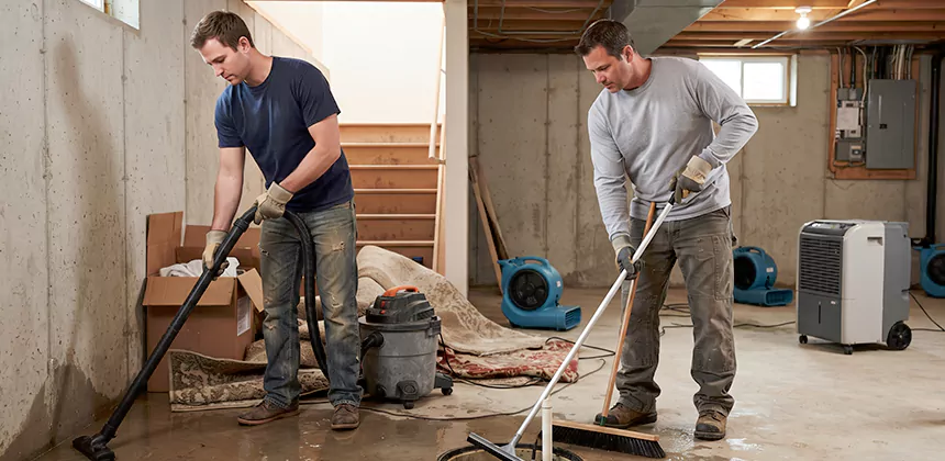 Basement Flood Water Removal in Colleyville