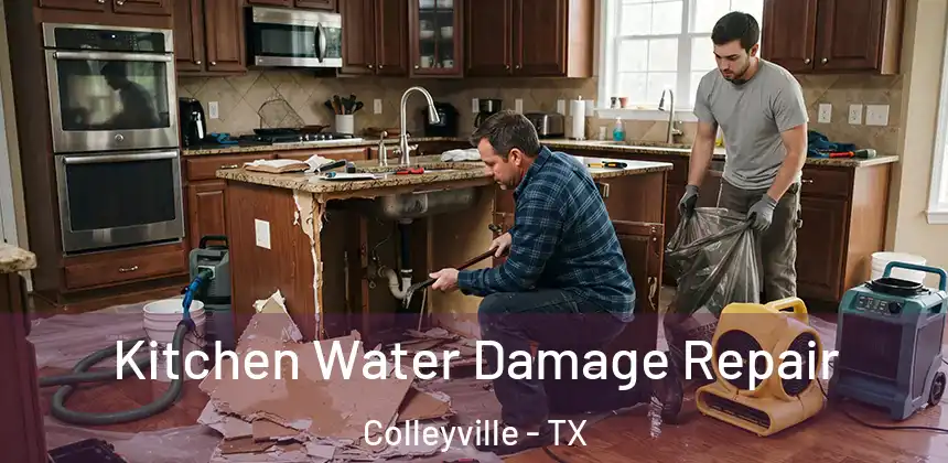  Kitchen Water Damage Repair Colleyville - TX