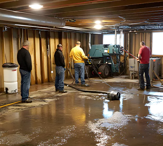Flood Damage Restoration in Colleyville, TX