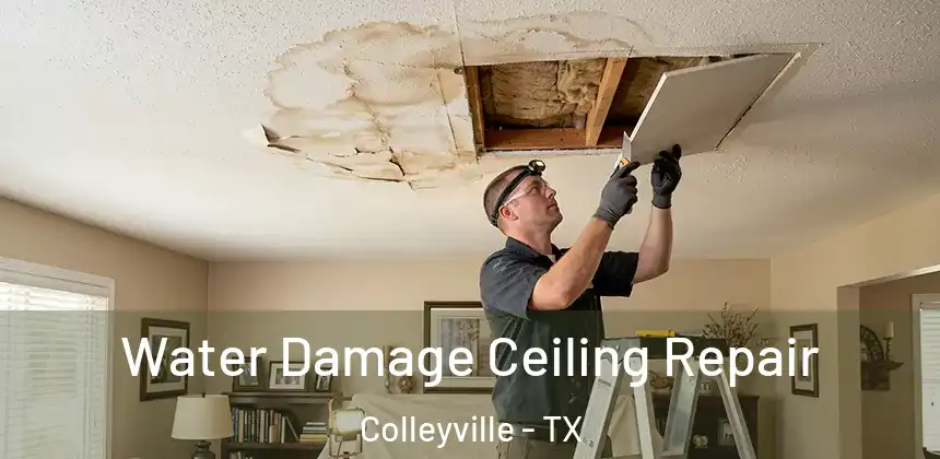  Water Damage Ceiling Repair Colleyville - TX